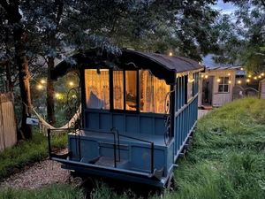 Image of Stay in a gorgeous, vintage, very elegant, warm, cosy & characterful Gypsy Wagon