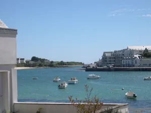 Image of Audierne. plouhinec apartment overlooking the port of Audierne sea view