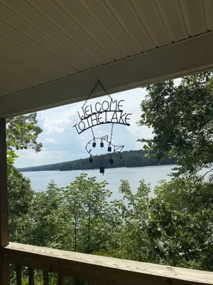 Image of Lakefront Tillery Getaway- Pontoon Boat for Rent and Pet Friendly