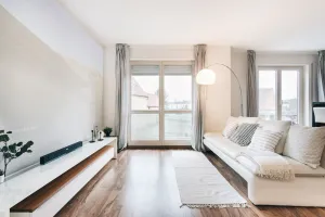Image of Modern apartment with home cinema + Netflix in Dresden for up to 4 people