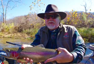 Image of Wild trout retreat on the Ozarks’ wild North Fork River