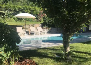 Image of Cottage in the forest with heated pool from May to October
