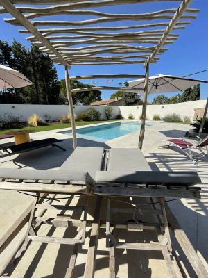 Image of Contemporary air-conditioned villa, 2 bedrooms, ground floor with swimming pool IN QUIET AREA