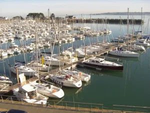 Image of ENEZ BREHAT, Residence LE PORT, marina, Your balcony on the Port,