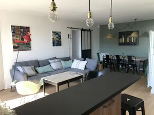 Image of NEW !! Full sea view. Charming apartment 3 bedrooms private parking
