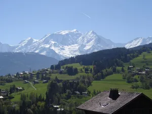 Image of Charming 2-room apartment in central Combloux with Mont Blanc view