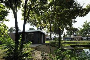 Image of Detached chalet with 2 bedrooms, 1 bathroom and dishwasher
