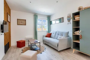 Image of 180m de la plage, quartier animé studio 2 personnes