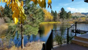 Image of Trout Farm ponds, wildlife corridor on creek and river - a perfect getaway