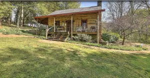 Image of Cozy Cabin at Historic Gillespie Stone House<br>