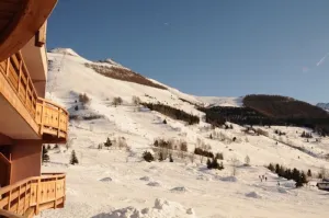 Image of 2 Bed Apartment with great views and backs onto the Diable ski lift