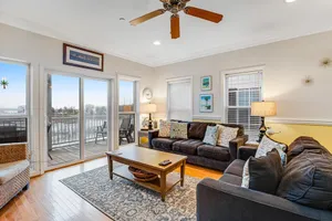 Image of Townhouse with marsh & river views - access to crabbing dock & pool