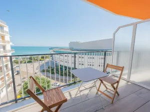 Image of Studio 2 pers accès plage direct, balcon - FR-1-197-584