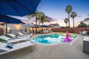 Image of Your private oasis with heated pool and garden in Oceanside!