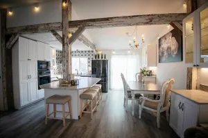 Image of Artist's Dreamy French Farmhouse Oasis Near Lake