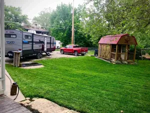Image of Camp in town or at a nearby campsite!  2020 Salem 33 ft Camper