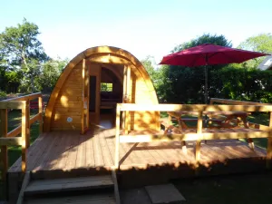 Image of Comfortable MEGAPOD forest cabin