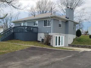 Image of Lovely Retreat Backyard With Deck and entertain room