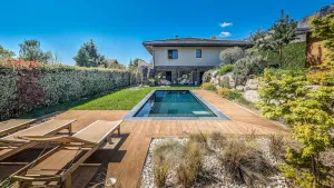 Image of Spacious villa at the foot of the chartreuse 12p. 5 bedrooms, pool. mountain view