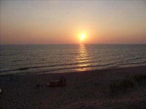 Image of Lake Michigan Beach Home with Views\/ Water Access