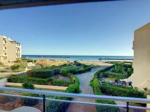 Image of Beachfront studio with parking and pets allowed