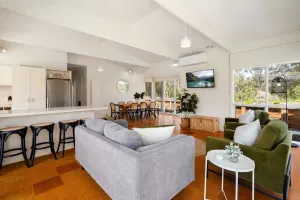 Image of Spacious Coastal 4-Bed Steps from the Sand