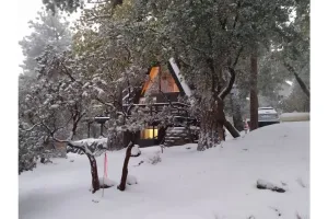 Image of Peaceful A-Frame with Incredible Views