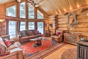 Image of Montana Cabin Getaway > 30 Min to Glacier National Park, with a sauna & fire pit