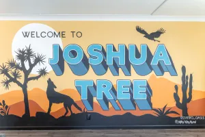 Image of Iconic Desert Retreat w\/Pool table~ 6 min from Joshua Tree!