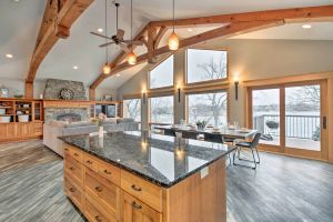 Image of Dock, Hot Tub & Game Room: Luxe Lake Latoka Home