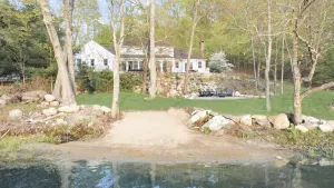 Image of Immaculate waterfront home nestled in the Litchfield hills w\/ tons of...