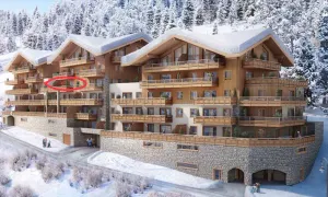 Image of Beautiful apartment in a new residence, 2 steps from the slopes.<br>Exceptional view <br>