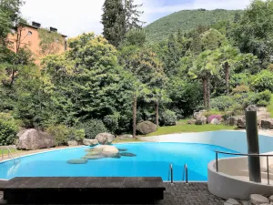 Image of Nice 4.5 room apartment with garden seating and outdoor swimming pool