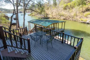 Image of Lakefront Oasis: 4BR, Boat Dock