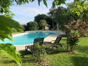 Image of Charming Country Guesthouse with Pool near Solesmes Abbey