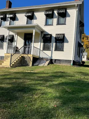 Image of Entire remodeled farmhouse.