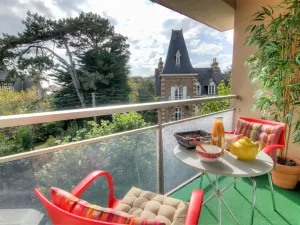 Image of Cosy apartment for 2 guests with WIFI, TV, balcony, pets allowed and parking