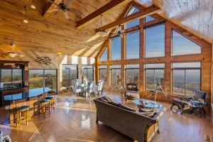 Image of Mountain Cabin with 180 degree panoramic views just 15 minutes from Hanging Rock