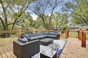 Image of ★Luxury Home★Best Deck\/Patio in KC★DreamLux Beds★Gated Driveway★