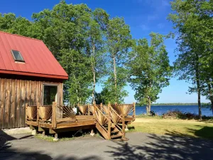 Image of Beautiful Lake House w\/ Private Beach