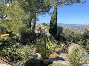 Image of Magnificent  House and Tower on Top of Menerbes with 360° Views