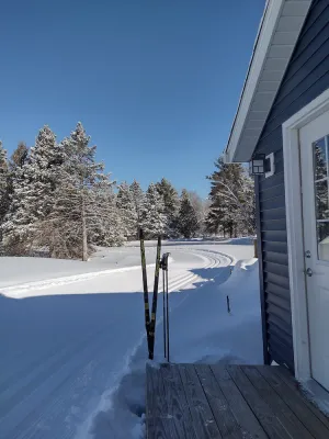 Image of Kaartunen Kottage ABR XC Ski\/Snowshoe In\/Out directly from your porch!