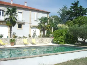 Image of Inviting stone house (2 pers.), Well-kept park with large pool