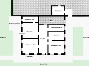 Image of Vacation apartment FeWo B33, 120sqm, 2 sep. Bedroom, terrace