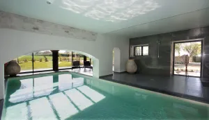 Image of Large property in Burgundy, riverside garden, private indoor pool
