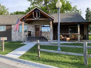 Image of Lamp Post Lodge- cozy and decorated to inspire Montana adventures.
