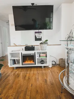 Image of Pool + hot tub  +Fire place + Deck fenced backyard