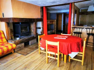 Image of Loft with mountain corner