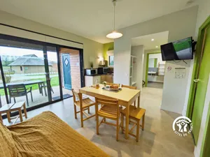 Image of Lakeside Fishing Chalet for 4-6 Guests with Private Dock, Terrace, and Family Amenities