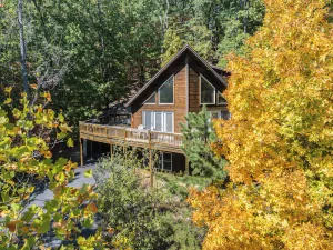 Image of Massanutten Resort log home -slope & unobstructed mountain views-FREE POOL PASS!